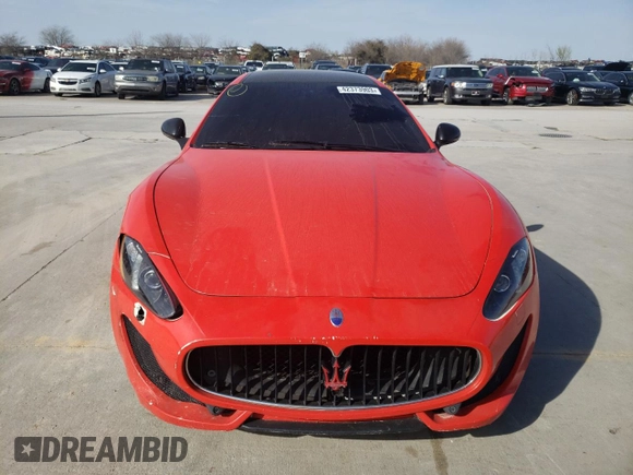 2017 Maserati GranTurismo Sport с VIN ZAM45VLA1H0221070, выставлен на аукционе Copart как лот 42373903 с пробегом 44 187 миль миль и . История ставок и продаж доступна на DreamBid. Изображение 5.