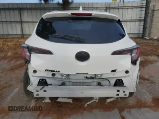 2022 Toyota Corolla Hatchback SE with VIN JTND4MBE6N3190149, listed as a Copart auction lot 66313594 with 47,069 mi miles and Salvage Title. Bid and sale history available at carsss.com. Image 6.