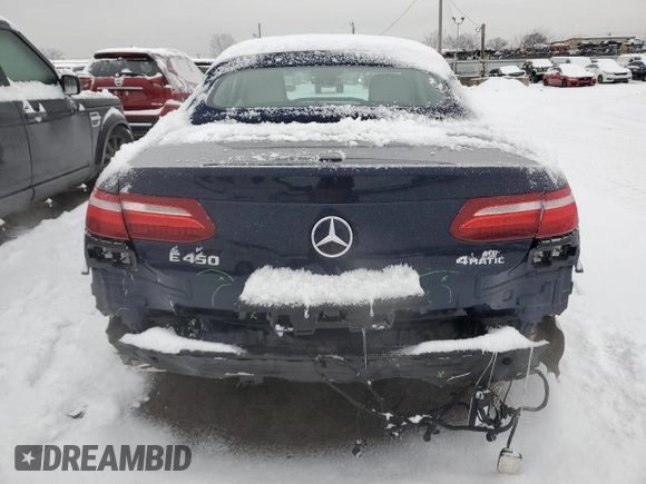 2019 Mercedes-Benz E-Class E 450 with VIN WDD1K6JB6KF115340, listed as a Copart auction lot 84099924 with 47,423 mi miles and Salvage Title. Bid and sale history available at carsss.com. Image 6.