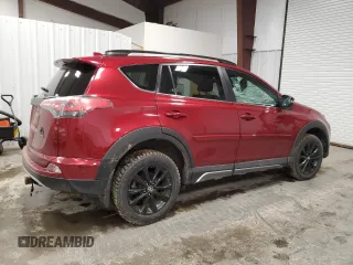 2018 Toyota RAV4 XLE with VIN 2T3RFREV1JW796091, listed as a Copart auction lot 49868845 with 71,878 mi miles and Salvage Title. Bid and sale history available at DreamBid. Image 3.