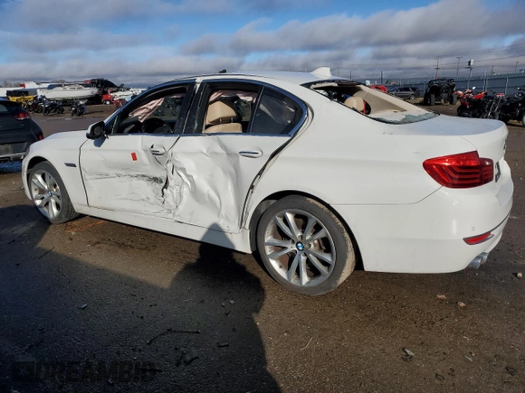 2014 BMW 5 Series 535d with VIN WBAXA5C54ED689148, listed as a Copart auction lot 86774904 with 96,454 mi miles and Salvage Title. Bid and sale history available at carsss.com. Image 2.