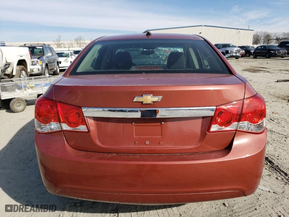 2012 Chevrolet Cruze LS with VIN 1G1PC5SH1C7252639, listed as a Copart auction lot 79860023 with 206,299 mi miles and Salvage Title. Bid and sale history available at carsss.com. Image 6.