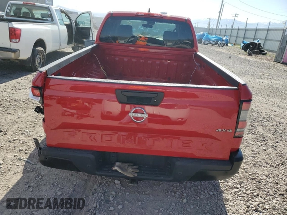 2022 Nissan Frontier S with VIN 1N6ED1CM2NN654715, listed as a Copart auction lot 57375475 with 38,432 mi miles and Salvage title. Bid and sale history available at DreamBid. Image 6.