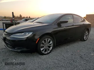 2015 Chrysler 200 S with VIN 1C3CCCBB3FN712006, listed as a Copart auction lot 83401614 with 179,261 mi miles and Salvage Title. Bid and sale history available at carsss.com. Image 1.