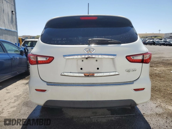 2014 Infiniti QX60 with VIN 5N1AL0MN4EC531785, listed as a Copart auction lot 52046295 with 132,926 mi miles and Clean Title. Bid and sale history available at DreamBid. Image 6.