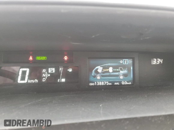 2017 Toyota Prius Two z VIN JTDZN3EU1HJ069694, wystawiony jako Copart lot #52360355 z przebiegiem 138 875 mil mil oraz Czysty tytuł • Clean title. Historia ofert i sprzedaży dostępna na DreamBid. Obrazek 9.