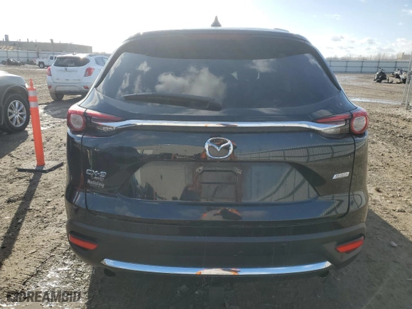 2017 Mazda CX-9 Signature with VIN JM3TCBEYXH0134760, listed as a Copart auction lot 50600995 with 93,391 mi miles and Clean Title. Bid and sale history available at carsss.com. Image 6.