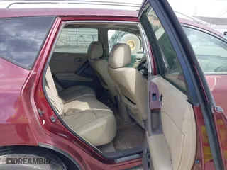 2009 Nissan Murano SL with VIN JN8AZ18W89W148226, listed as a IAAI auction lot 41877458 with 1 mi miles. Bid and sale history available at carsss.com. Image 8.