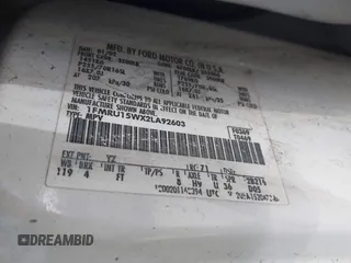 2002 Ford Expedition XLT с VIN 1FMRU15WX2LA92603, выставлен на аукционе IAAI как лот 42223401 с пробегом Не указан миль и . История ставок и продаж доступна на DreamBid. Изображение 9.