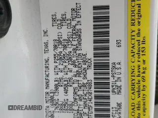 2014 Toyota Tundra SR5 z VIN 5TFEM5F14EX074883, wystawiony jako Copart lot #48909995 z przebiegiem 187 530 mil mil oraz Szkoda całkowita • Salvage title. Historia ofert i sprzedaży dostępna na DreamBid. Obrazek 12.