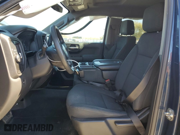 2020 Chevrolet Silverado 1500 Custom with VIN 3GCPWBEK2LG451904, listed as a Copart auction lot 45130395 with 95,767 mi miles and Salvage Title. Bid and sale history available at carsss.com. Image 7.