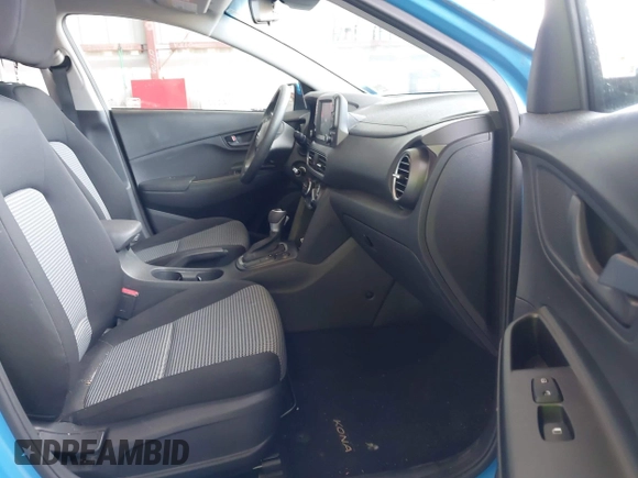 2019 Hyundai Kona SE with VIN KM8K1CAA0KU337581, listed as a IAAI auction lot 41774263 with 40,168 mi miles and . Bid and sale history available at carsss.com. Image 5.