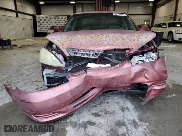 2004 Toyota Camry LE with VIN 4T1BE32K34U302354, listed as a Copart auction lot 50139965 with 201,000 mi miles and Salvage Title. Bid and sale history available at carsss.com. Image 5.
