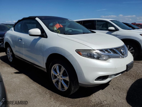 2014 Nissan Murano CrossCabriolet with VIN JN8AZ1FY8EW300939, listed as a Copart auction lot 75512974 with NaN miles and Non Repairable. Bid and sale history available at carsss.com. Image 4.