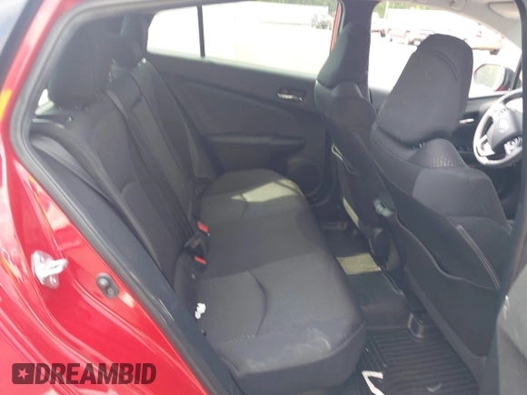 2021 Toyota Prius LE with VIN JTDL9MFU0M3029880, listed as a IAAI auction lot 42450003 with 91,558 mi miles and . Bid and sale history available at DreamBid. Image 8.