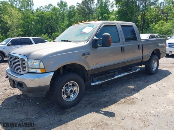2003 Ford Super Duty F-250 XL with VIN 1FTNW21P03ED29932, listed as a IAAI auction lot 42041222 with 1 mi miles. Bid and sale history available at carsss.com. Image 17.