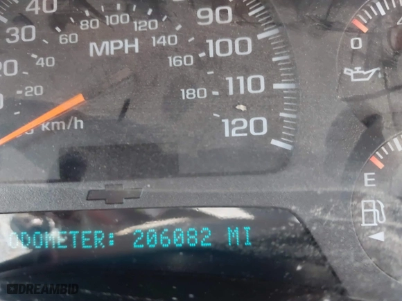 2002 Chevrolet TrailBlazer LS with VIN 1GNDT13S122152637, listed as a IAAI auction lot 42035449 with 206,082 mi miles. Bid and sale history available at carsss.com. Image 7.