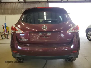 2011 Nissan Murano SV with VIN JN8AZ1MW9BW172286, listed as a Copart auction lot 53674515 with 180,424 mi miles and Clean Title. Bid and sale history available at carsss.com. Image 6.
