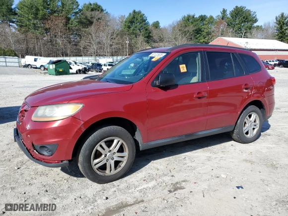 2011 Hyundai Santa Fe GLS with VIN 5XYZGDAB3BG063701, listed as a Copart auction lot 50122635 with 198,087 mi miles and Clean Title. Bid and sale history available at carsss.com. Image 1.