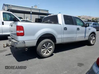 2006 Ford F-150 XLT with VIN 1FTRW12W16FA69394, listed as a Copart auction lot 59259015 with 96,303 mi miles and Salvage title. Bid and sale history available at DreamBid. Image 3.