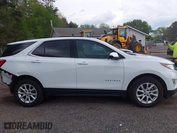 2019 Chevrolet Equinox LT with VIN 2GNAXKEV7K6190252, listed as a IAAI auction lot 42185570 with 63,233 mi miles and . Bid and sale history available at DreamBid. Image 14.