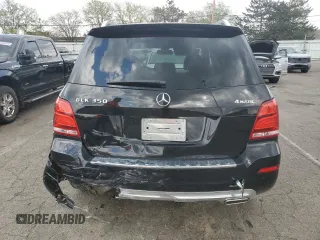 2015 Mercedes-Benz GLK 350 with VIN WDCGG8JB7FG410152, listed as a Copart auction lot 54243845 with 85,254 mi miles and Salvage Title. Bid and sale history available at DreamBid. Image 6.