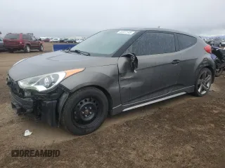 2013 Hyundai Veloster Turbo with VIN KMHTC6AE5DU085042, listed as a Copart auction lot 49337145 with 127,099 mi miles and Clean title. Bid and sale history available at DreamBid. Image 1.