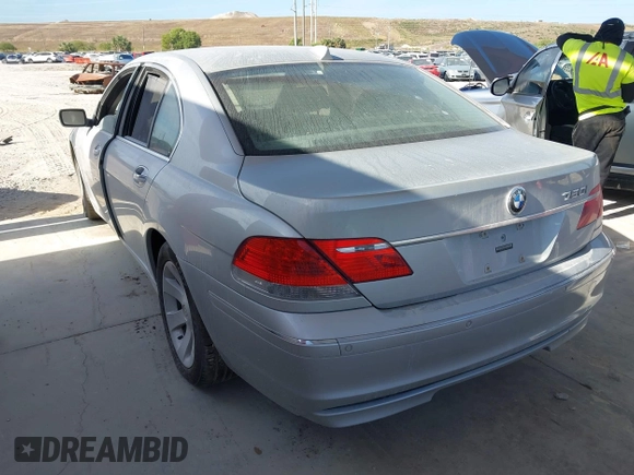 2006 BMW 7 Series 750i with VIN WBAHL83516DT04002, listed as a IAAI auction lot 41828738 with 109,626 mi miles and . Bid and sale history available at DreamBid. Image 3.