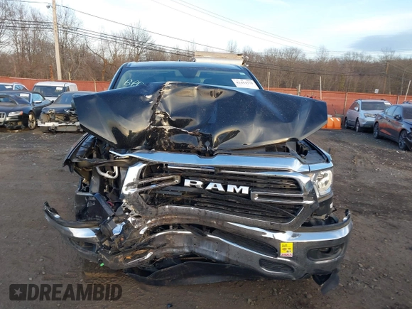 2020 Ram 1500 Big Horn with VIN 1C6SRFBT8LN341914, listed as a IAAI auction lot 41454570 with 34,360 mi miles. Bid and sale history available at carsss.com. Image 12.