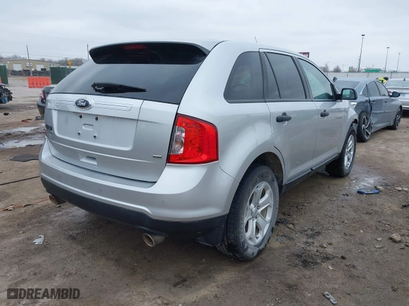 2013 Ford Edge SE with VIN 2FMDK4GCXDBB82728, listed as a IAAI auction lot 41711651 with 252,839 mi miles. Bid and sale history available at carsss.com. Image 4.