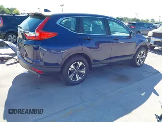 2019 Honda CR-V LX with VIN 2HKRW5H37KH415257, listed as a IAAI auction lot 41879318 with 156,721 mi miles. Bid and sale history available at carsss.com. Image 4.