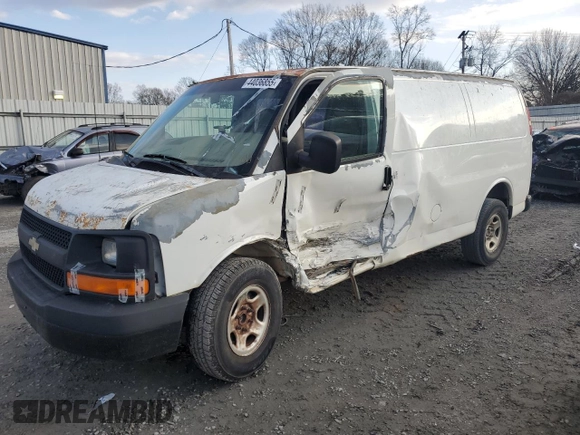2003 Chevrolet Express Cargo with VIN 1GCFG25T731149766, listed as a Copart auction lot 44036855 with Not Provided miles and Non Repairable. Bid and sale history available at DreamBid. Image 1.