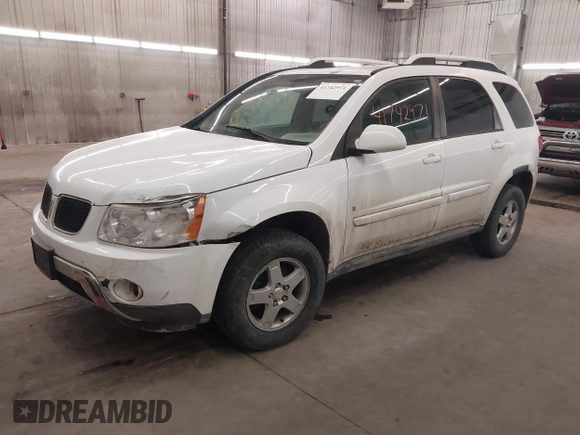 2007 Pontiac Torrent with VIN 2CKDL73F076244310, listed as a IAAI auction lot 41742971 with 236,849 mi miles. Bid and sale history available at carsss.com. Image 18.