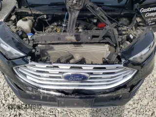 2020 Ford Edge SEL with VIN 2FMPK4J97LBA21908, listed as a Copart auction lot 48910935 with 53,747 mi miles and Salvage Title. Bid and sale history available at DreamBid. Image 12.