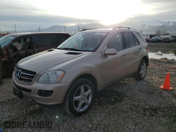 2007 Mercedes-Benz M 320 CDI with VIN 4JGBB22E87A217609, listed as a Copart auction lot 81698054 with 173,766 mi miles and Salvage Title. Bid and sale history available at carsss.com. Image 1.