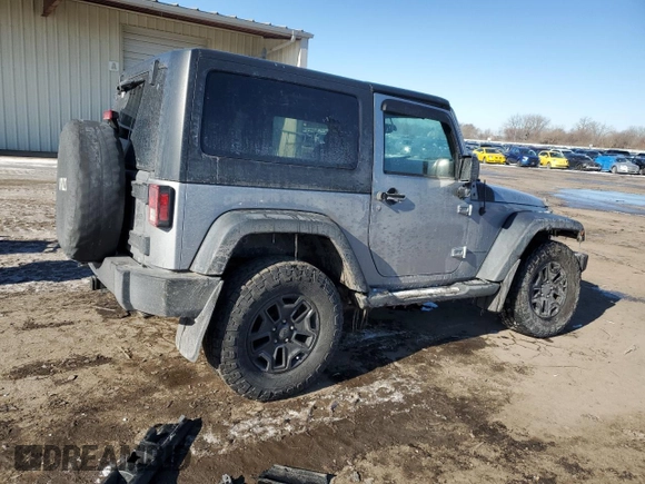 2016 Jeep Wrangler Willys Wheeler с VIN 1C4AJWAG3GL276052, выставлен на аукционе Copart как лот 45865365 с пробегом 86 061 миль миль и Списание • Salvage title. История ставок и продаж доступна на DreamBid. Изображение 3.