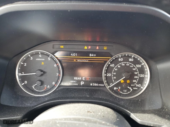 2023 Mitsubishi Outlander SE with VIN JA4J3UA82PZ056982, listed as a Copart auction lot 48253215 with 28,436 mi miles and Salvage Title. Bid and sale history available at carsss.com. Image 9.