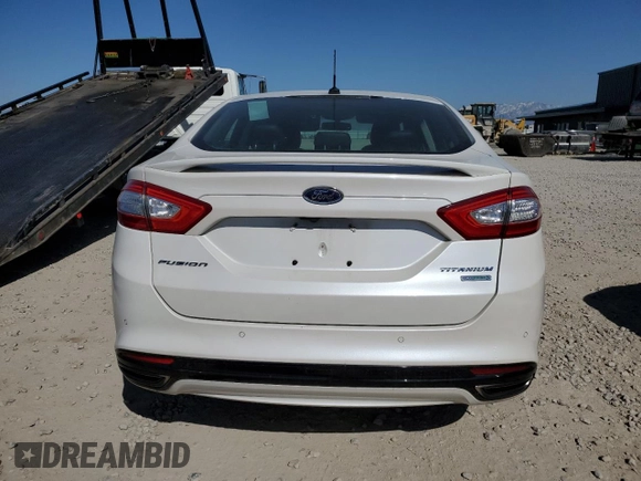 2016 Ford Fusion Titanium with VIN 3FA6P0K90GR220143, listed as a Copart auction lot 53171835 with 154,991 mi miles and Salvage Title. Bid and sale history available at carsss.com. Image 6.