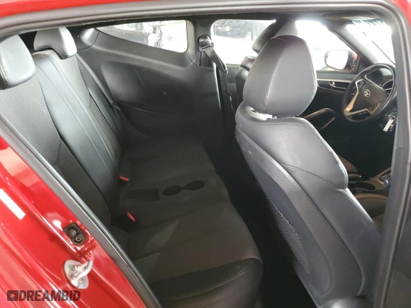2016 Hyundai Veloster with VIN KMHTC6ADXGU273308, listed as a Copart auction lot 83912814 with 131,699 mi miles and Salvage Title. Bid and sale history available at carsss.com. Image 12.