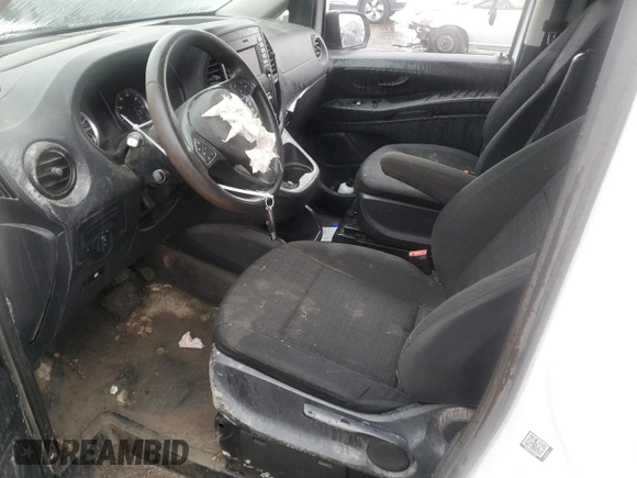 2018 Mercedes-Benz Metris with VIN WD3BG2EA9J3398840, listed as a Copart auction lot 50984035 with Not Provided miles and Salvage Title. Bid and sale history available at DreamBid. Image 7.
