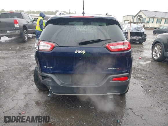 2014 Jeep Cherokee Limited with VIN 1C4PJMDS0EW277301, listed as a IAAI auction lot 42357034 with 61,825 mi miles and . Bid and sale history available at DreamBid. Image 16.