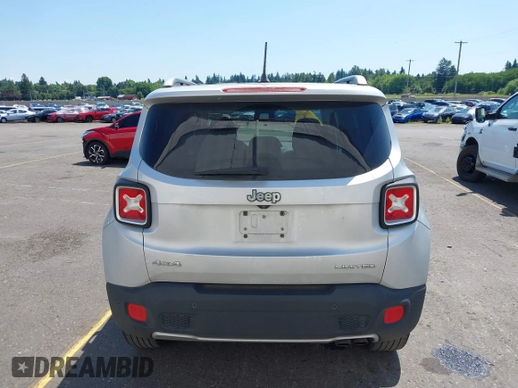 2015 Jeep Renegade Limited with VIN ZACCJBDT0FPC44891, listed as a IAAI auction lot 42415637 with 207,975 mi miles and . Bid and sale history available at DreamBid. Image 17.