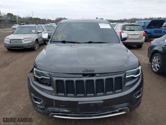 2014 Jeep Grand Cherokee Overland with VIN 1C4RJFCGXEC172008, listed as a IAAI auction lot 41719313 with 164,682 mi miles. Bid and sale history available at carsss.com. Image 12.
