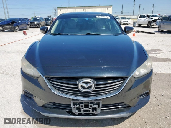 2016 Mazda 6 i Sport with VIN JM1GJ1U58G1457733, listed as a Copart auction lot 50963315 with 101,516 mi miles and Salvage Title. Bid and sale history available at DreamBid. Image 5.