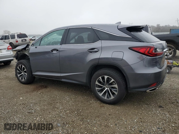 2021 Lexus RX with VIN 2T2AZMDA9MC258139, listed as a Copart auction lot 85681114 with 42,506 mi miles and Salvage Title. Bid and sale history available at carsss.com. Image 2.