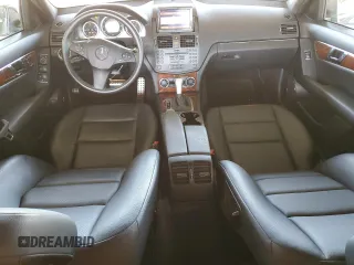 2011 Mercedes-Benz C 300 Sport with VIN WDDGF5EB5BR147472, listed as a Copart auction lot 55598365 with 115,443 mi miles and Salvage Title. Bid and sale history available at DreamBid. Image 8.