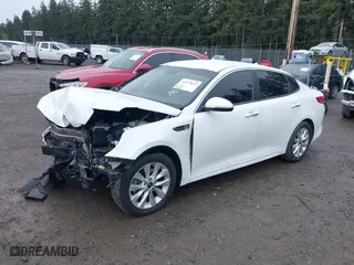 2018 Kia Optima S with VIN 5XXGT4L32JG262167, listed as a IAAI auction lot 41919613 with 1 mi miles. Bid and sale history available at carsss.com. Image 17.