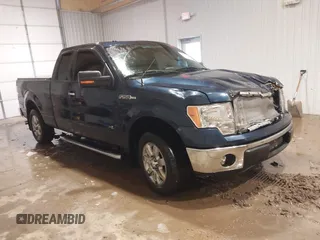 2013 Ford F-150 XL with VIN 1FTFX1CF6DKF16708, listed as a IAAI auction lot 41295998 with 118,518 mi miles. Bid and sale history available at carsss.com. Image 1.