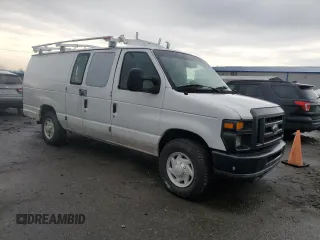 2011 Ford Econoline Cargo Commercial with VIN 1FTSS3ELXBDA21411, listed as a Copart auction lot 46906325 with Not provided miles and Salvage title. Bid and sale history available at DreamBid. Image 4.