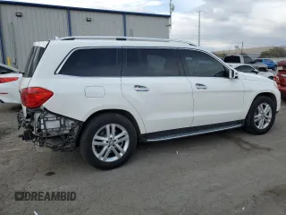2016 Mercedes-Benz GL with VIN 4JGDF6EEXGA692579, listed as a Copart auction lot 41822035 with 122,455 mi miles and Salvage Title. Bid and sale history available at carsss.com. Image 3.